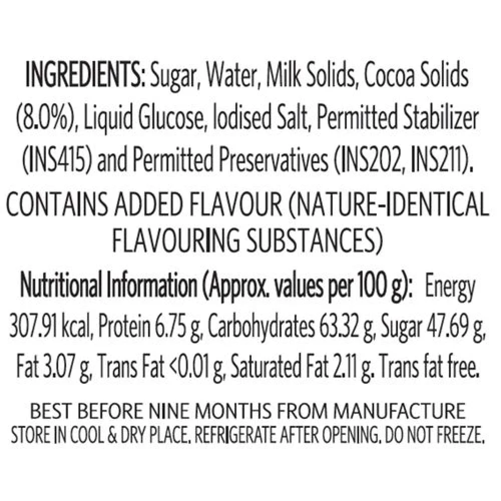 VEEBA Chocolate Fudge Topping, 380 g Pet Jar-3.webp